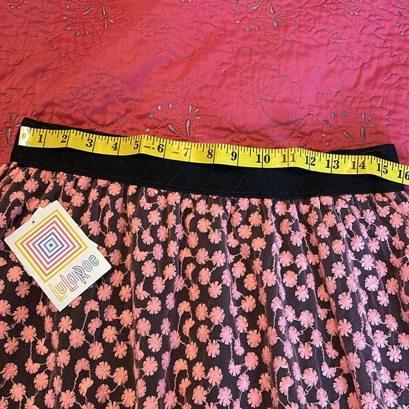 NWT LULU ROE LOLA MIDI SKIRT SIZE L - Picture 7 of 12